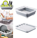 Escurridor de platos plegable