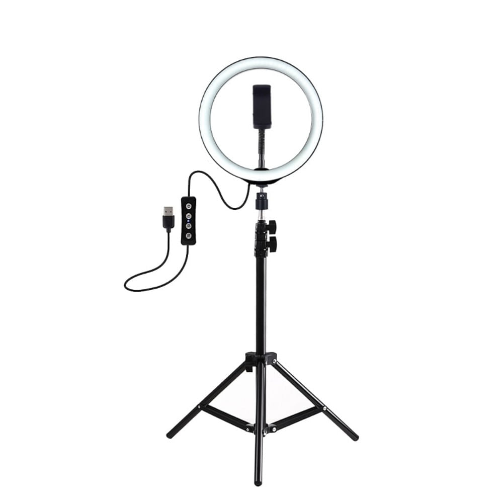 Aro de Luz 31 CM Con Trípode Profesional