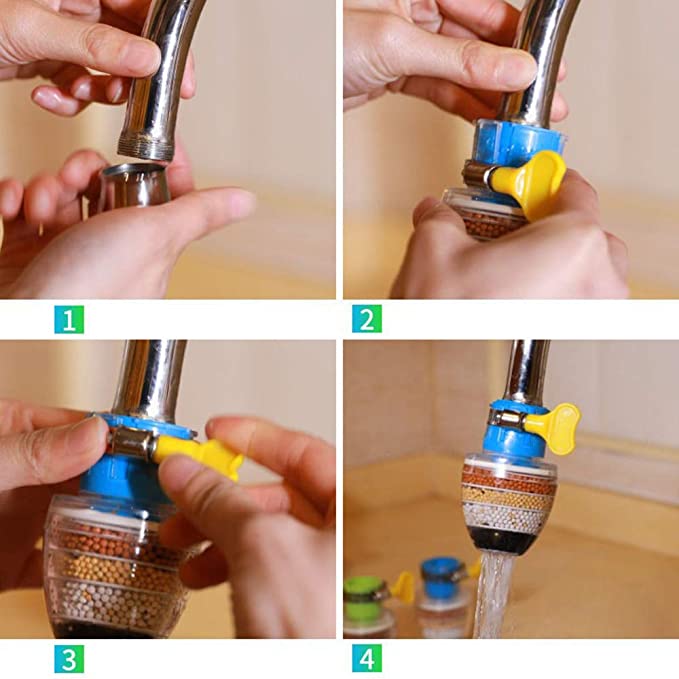 Filtro Purificador de Agua Para Llave paga 2 y lleva 3