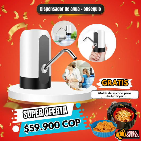 Dispensador de agua + obsequio