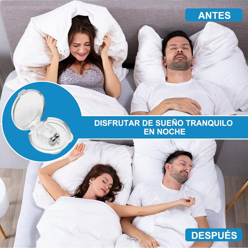 CLIP MAGNETICO ANTIRONQUIDOS PARA NARIZ 💤 SLEEPYPAL ANTI SNORING ™
