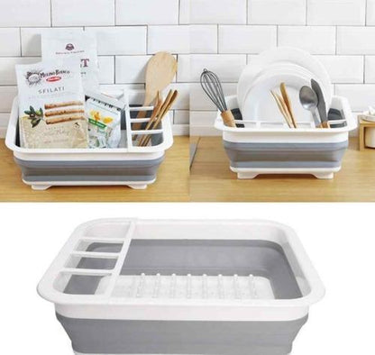 Escurridor de platos plegable