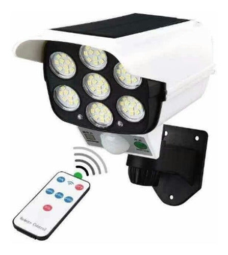 Reflector solar tipo camara