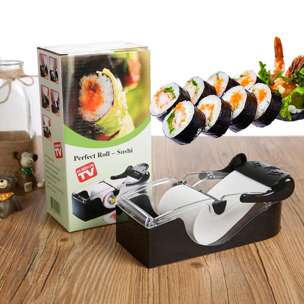  Máquina de rollo de sushi,Rodillo DIY Sushi Maker,Máquina de  rollo de sushi para principiantes, Máquina mágica de rollo de sushi  Longevidad, Herramientas de cocina para el hogar Utensilios : Hogar y