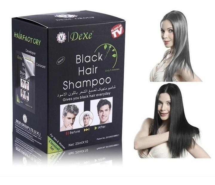 Shampoo Vegetal Cubre Canas Black Hair