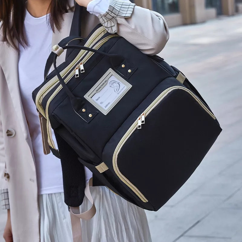 PAÑALERA ORIGINAL 3 EN 1 (MORRAL, CUNA Y CAMBIADOR)