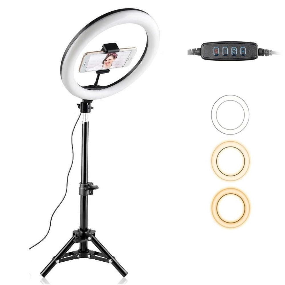 Aro de Luz 31 CM Con Trípode Profesional